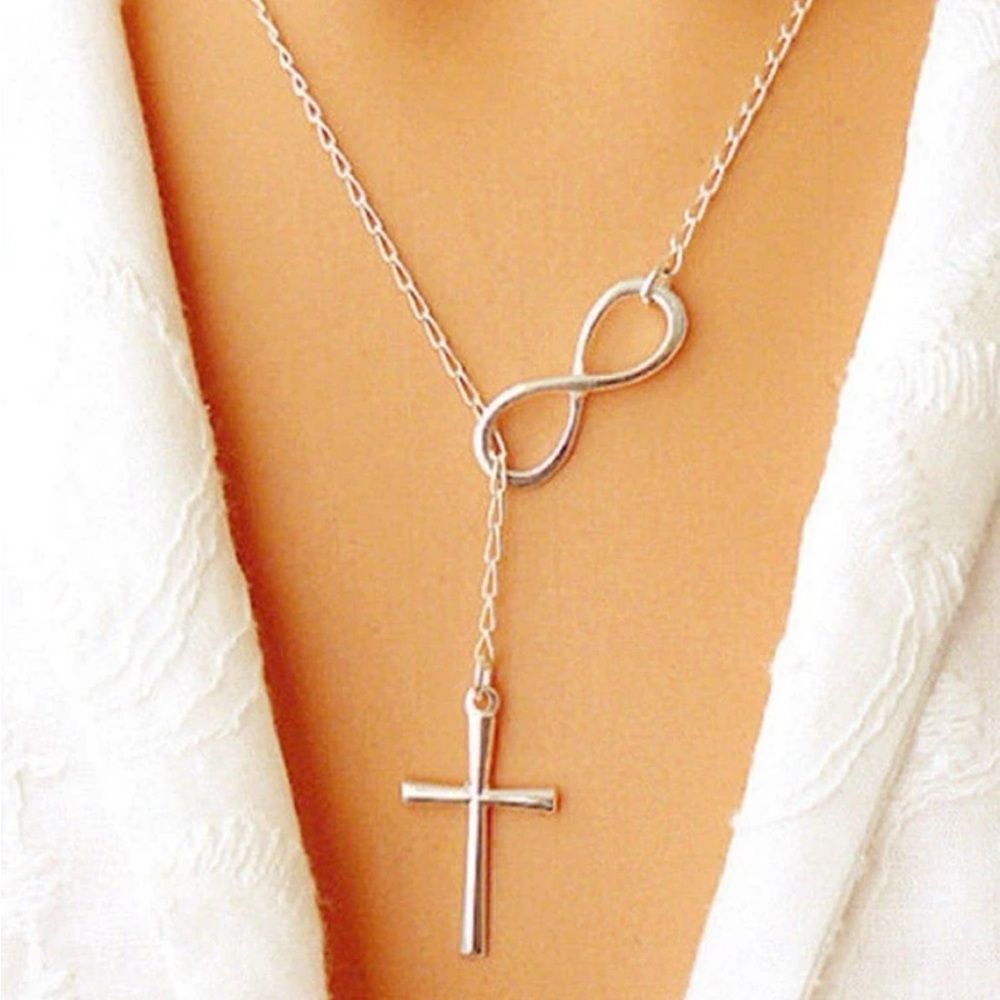 5/$25 Cross Pendant Delicate Necklace